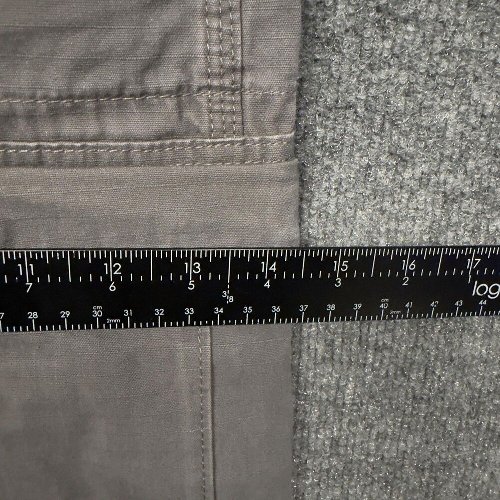 Wrangler Riggs Workwear Cargo Pants Mens 36x34 Gray Utility Workwear Ripstop - Picture 12 of 15